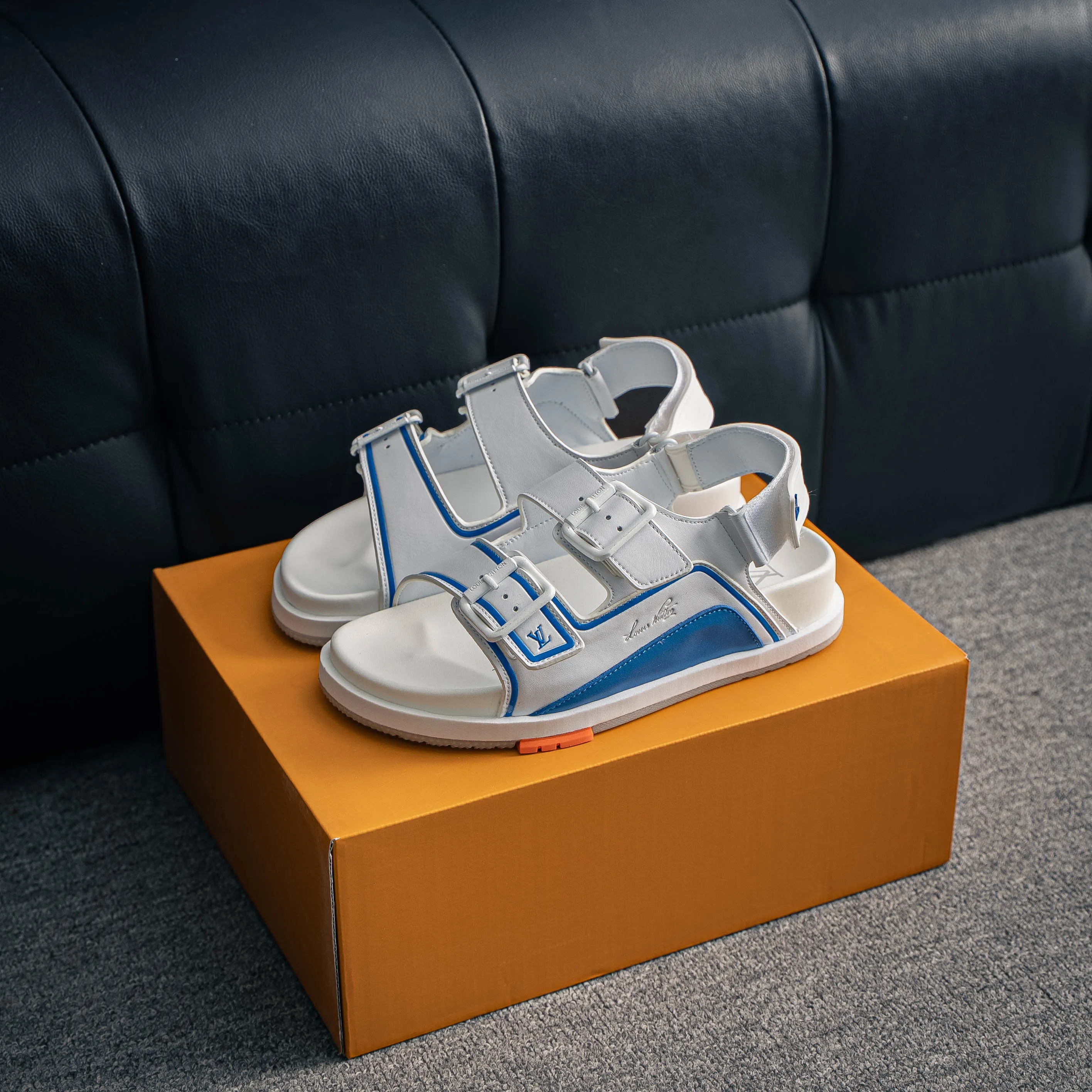 Louis Vuitton Trainer Versatile Platform Sole Sandals Premium Quality Shoes
